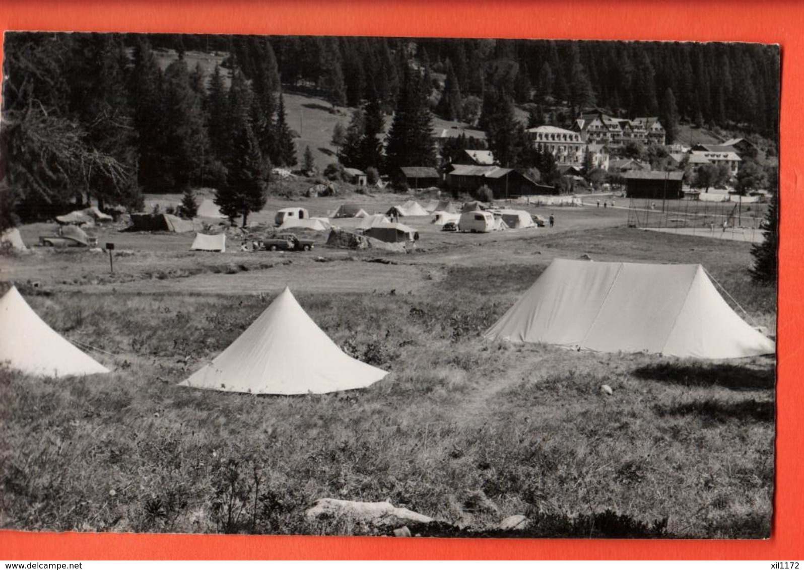 EBJ-14 Champex Le Camping.  Darbellay. Non Circulé. Voir Scan Du Dos - Other & Unclassified