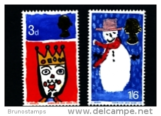 GREAT BRITAIN - 1966  CHRISTMAS SET  MINT NH - Nuovi