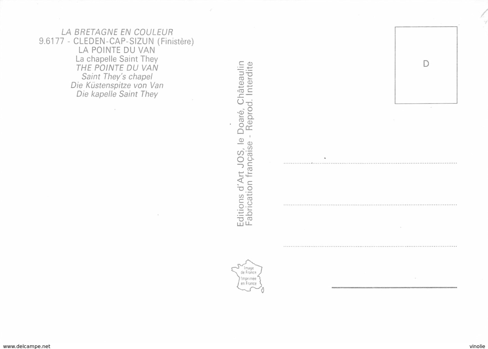 PIE-RO-18-8420 : CLEDEN. CAP-SIZUN - Cléden-Cap-Sizun