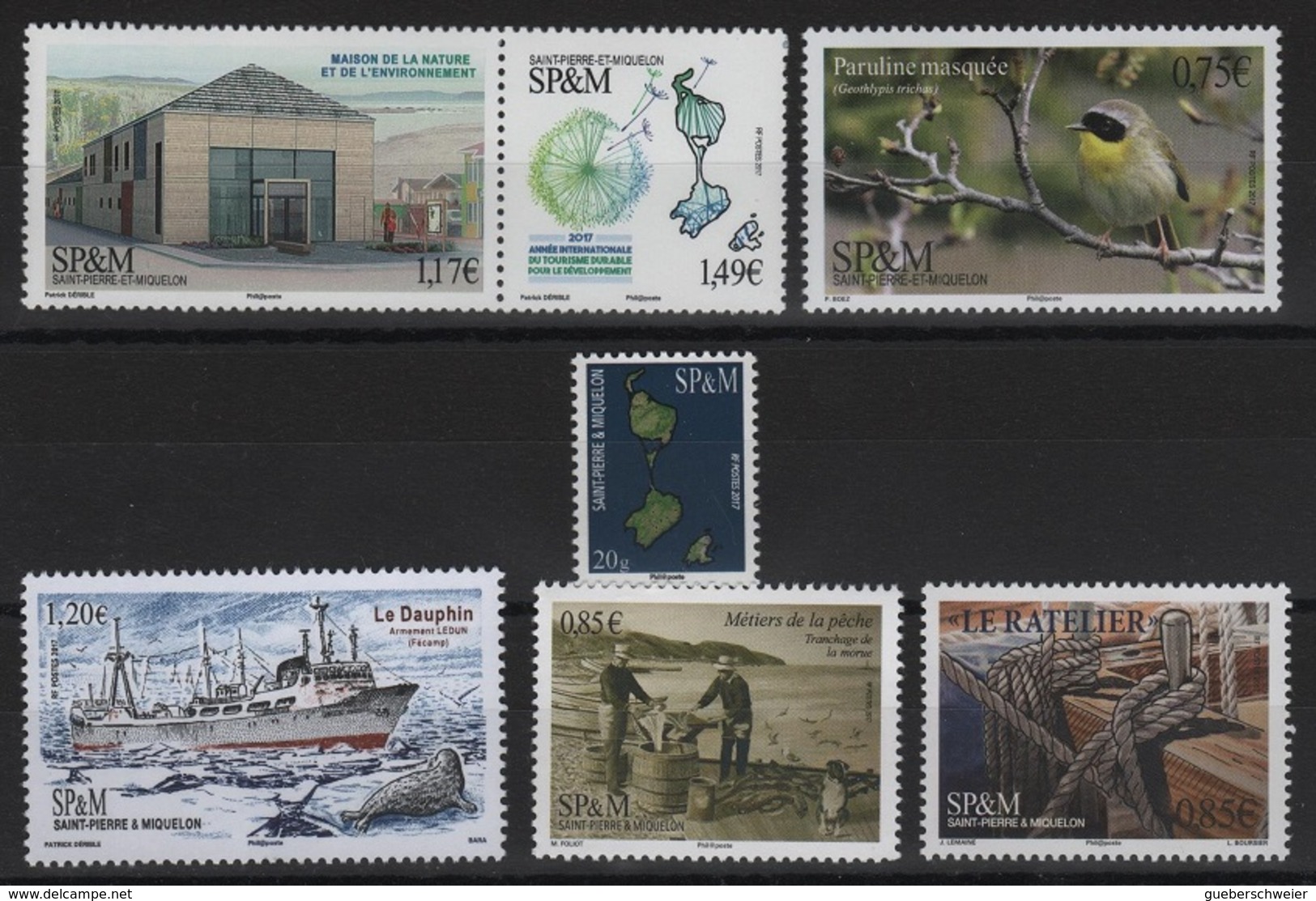 SP 45 - ST-PIERRE ET MIQUELON Petit Lot De 7 Val. Neufs** 1er Choix - Unused Stamps