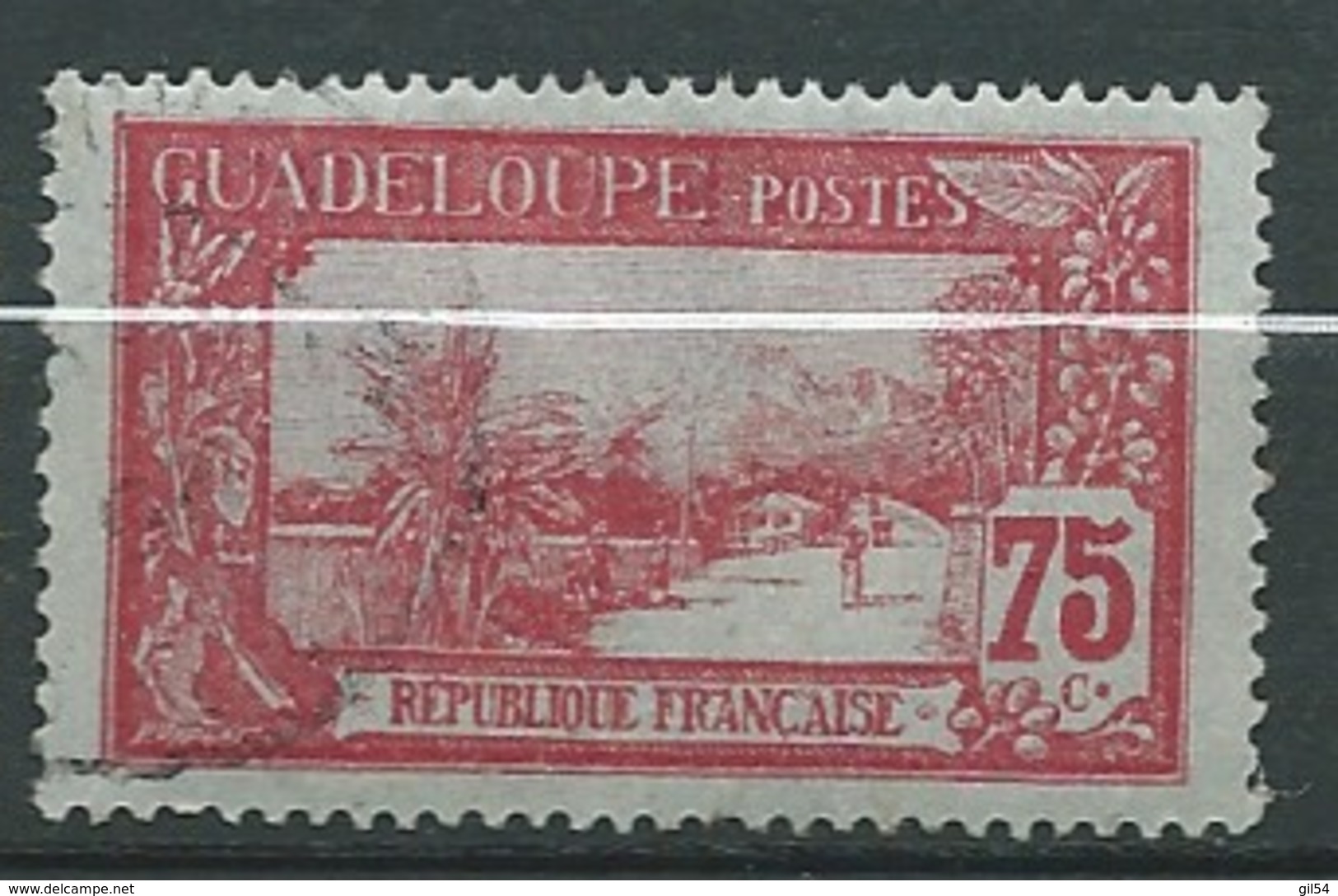 Guadeloupe - Yvert N° 68  Oblitéré   - Abc 27802 - Used Stamps