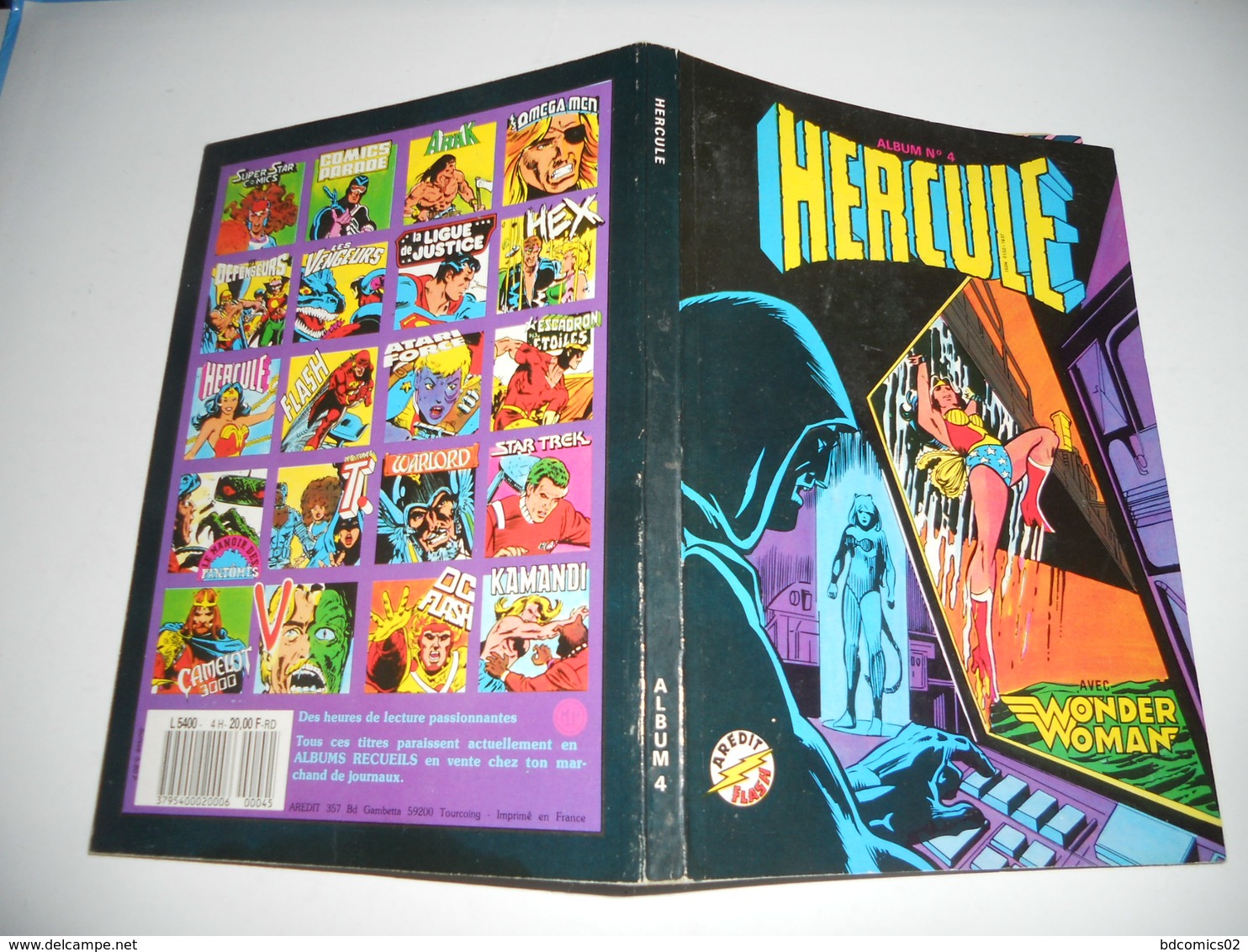 Hercule ( Avec : Wonder Woman ) : Album Relié N° 4 : Hercule N° 7 + Hercule N° 8 - Batman