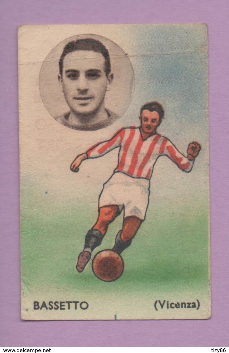 Figurina Calcio  Anni '40 - BASSETTO (Vicenza) - Trading-Karten