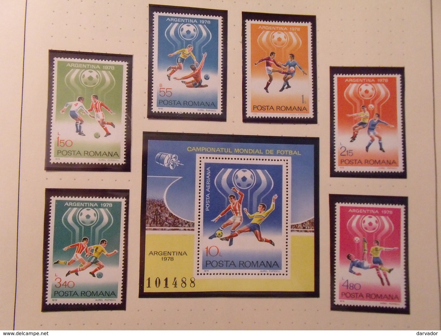 album FF  / Collection de timbres de ROUMANIE  tous neuf ** sans charnière MNH dont blocs  superbe