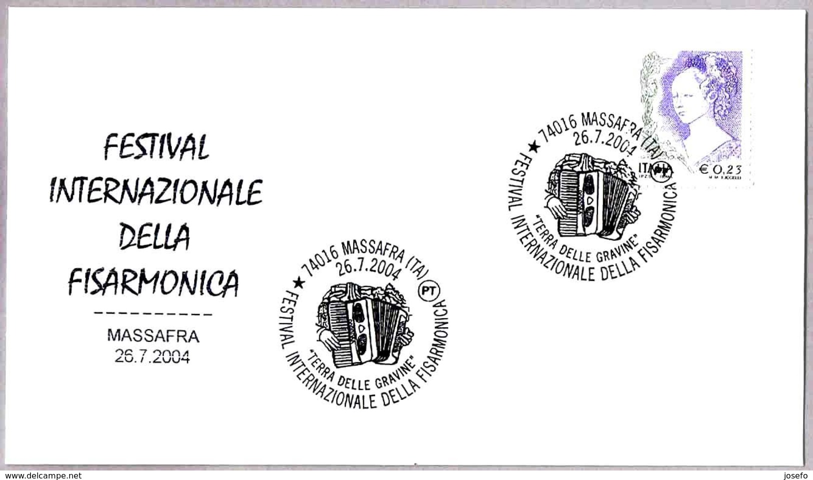 Festival Internacional Del ACORDEON - ACCORDION. Massafra, Taranto, 2004 - Música