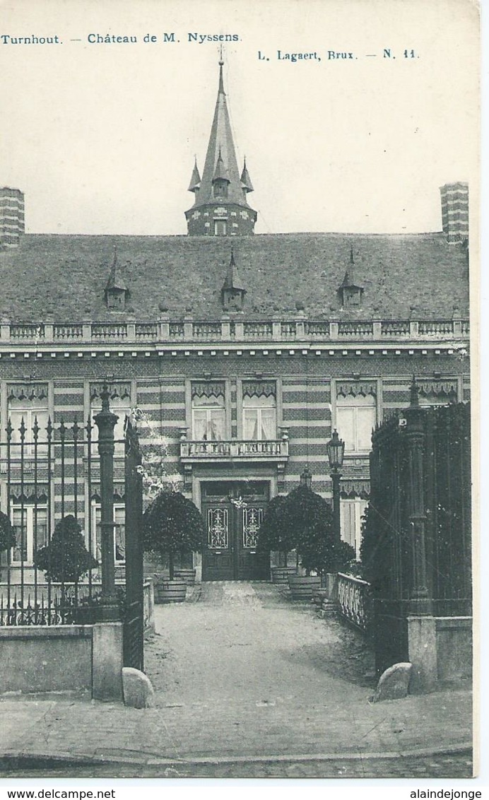 Turnhout - Château De M. Nyssens - L. Lagaert, Brux. No 11 - 1908 - Turnhout