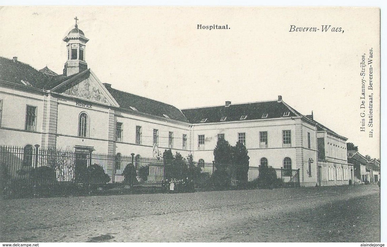 Beveren-Waas - Beveren-Waes - Hospitaal - Huis G. De Lannoy-Strijbos - 1906 - Beveren-Waas