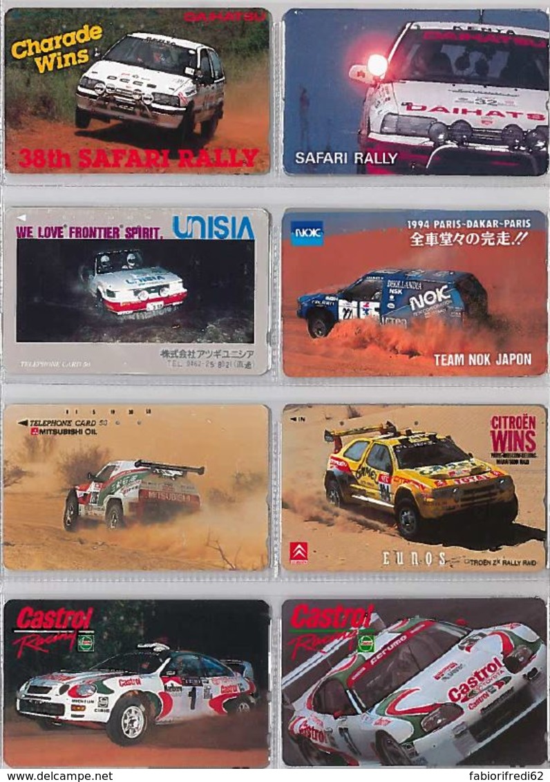 LOT 8 PHONE CARDS-CARS-GIAPPONE (E40.10.1 - Giappone