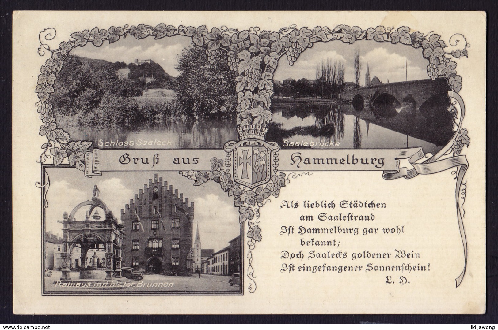 GRUSS Aus HAMMELBURG - OLD POSTCARD (see Sales Conditions) - Hammelburg