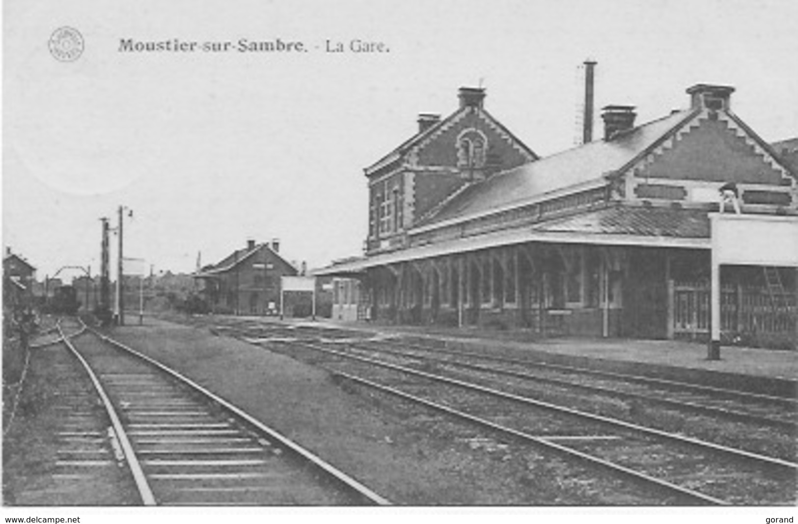 MOUSTIER SUR SAMBRE GARE - STATION - Jemeppe-sur-Sambre