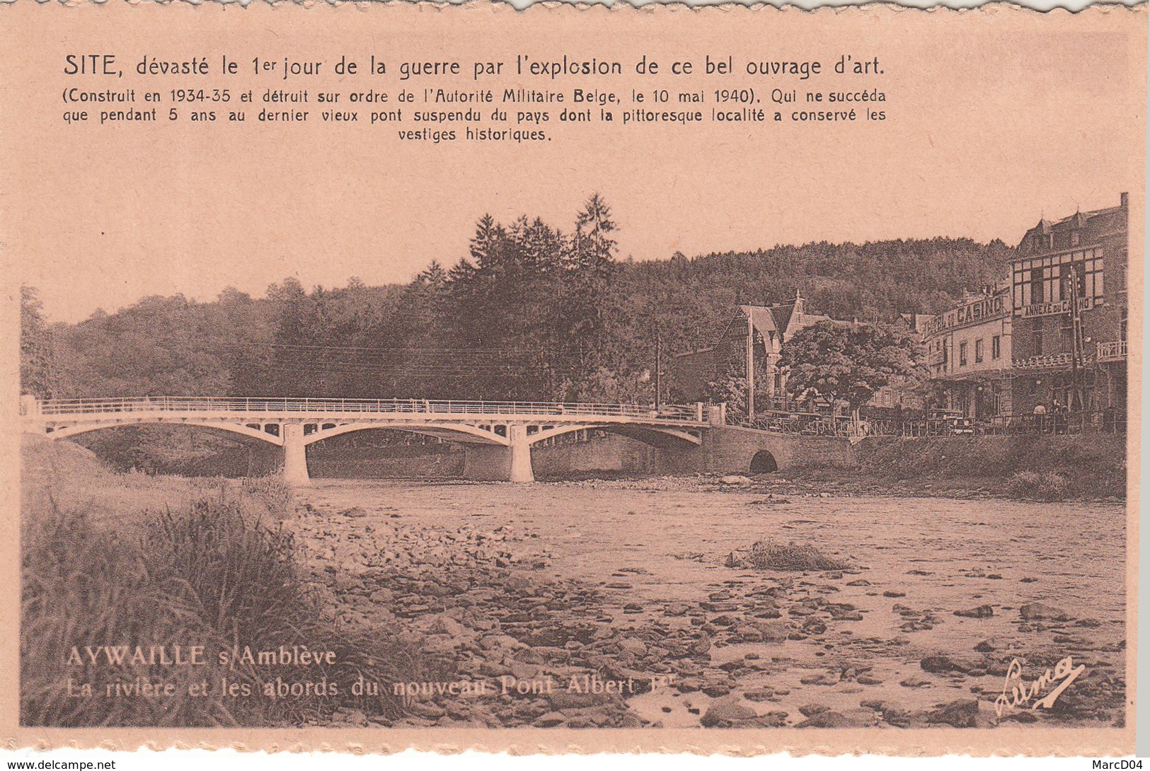 Aywaille:   Les Abords Du Pont Albert 1er - Aywaille