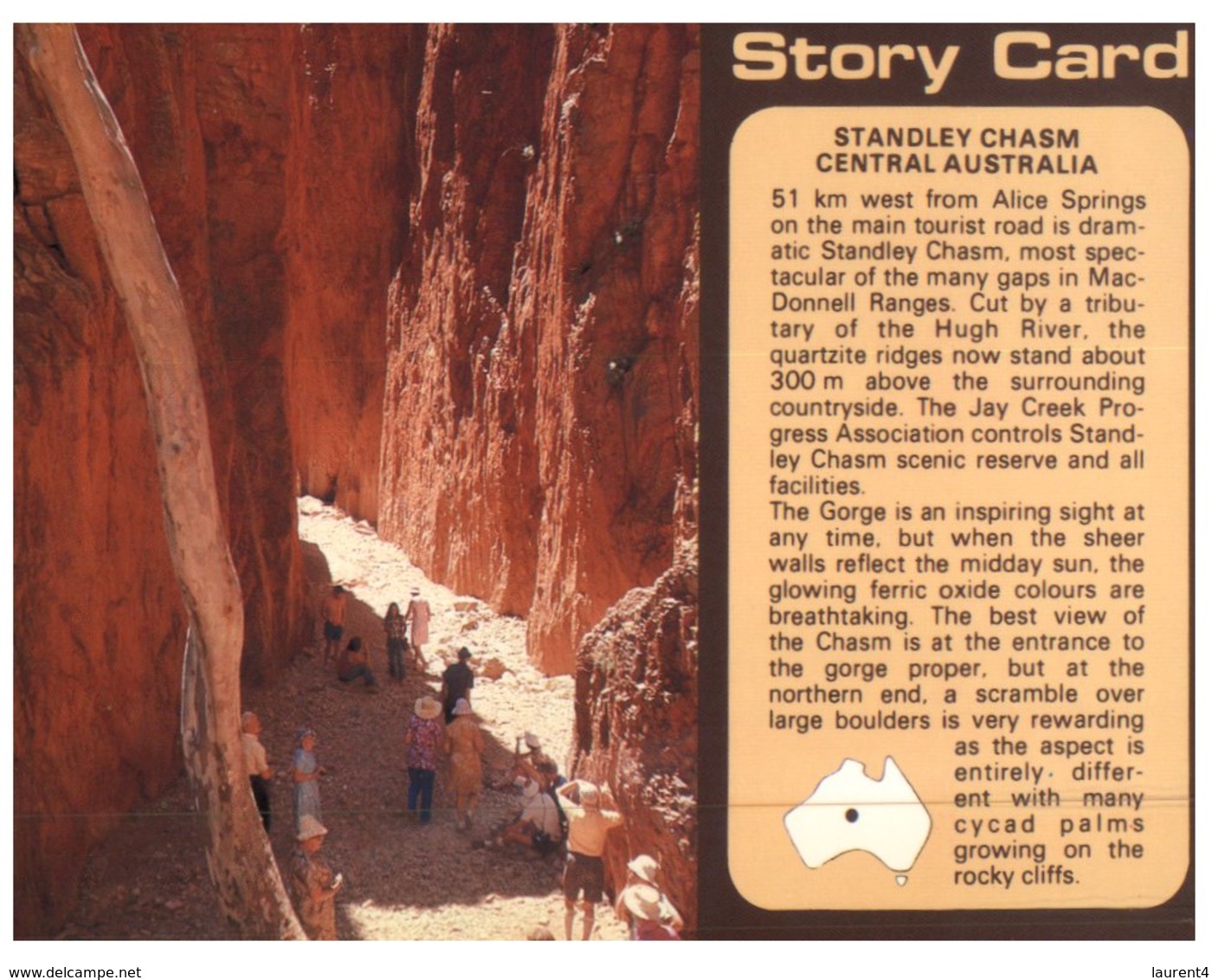 (4444) Australia - NT - Standley Chasm - The Red Centre