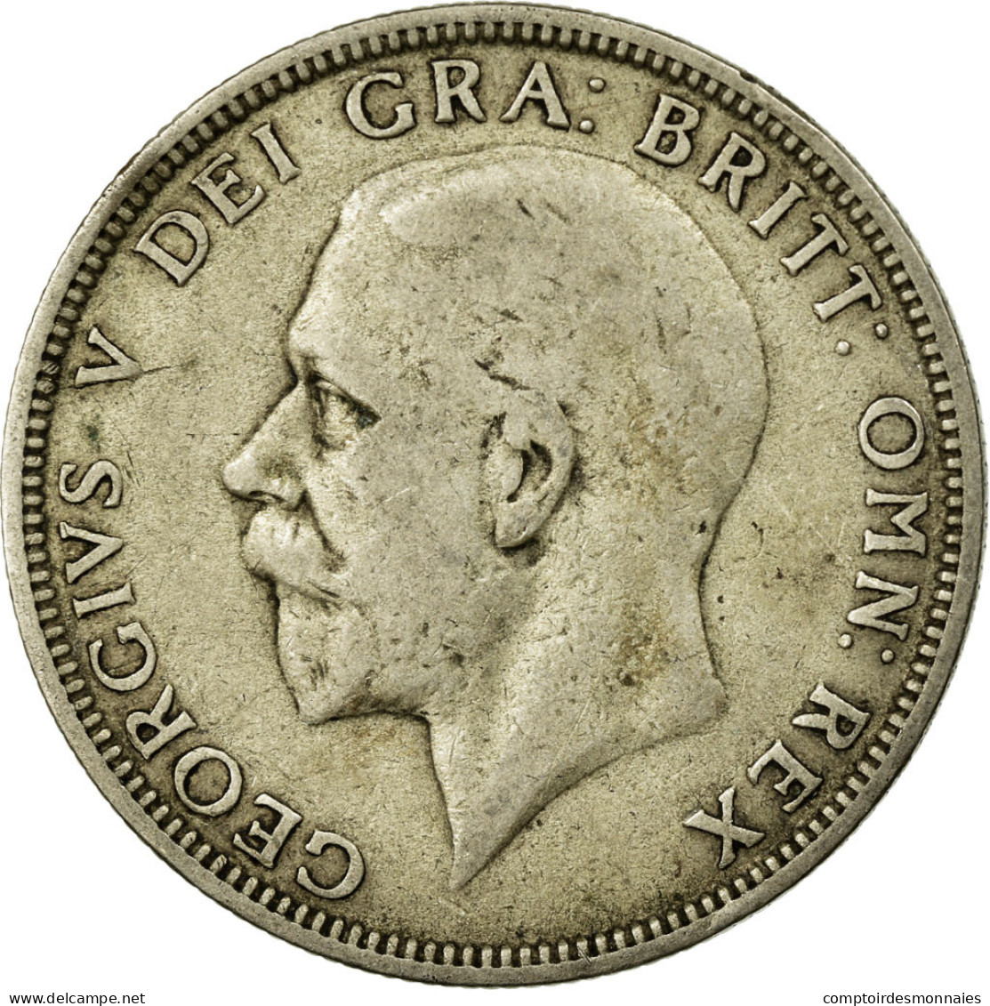 Monnaie, Grande-Bretagne, George V, Florin, Two Shillings, 1928, TB, Argent - J. 1 Florin / 2 Schillings