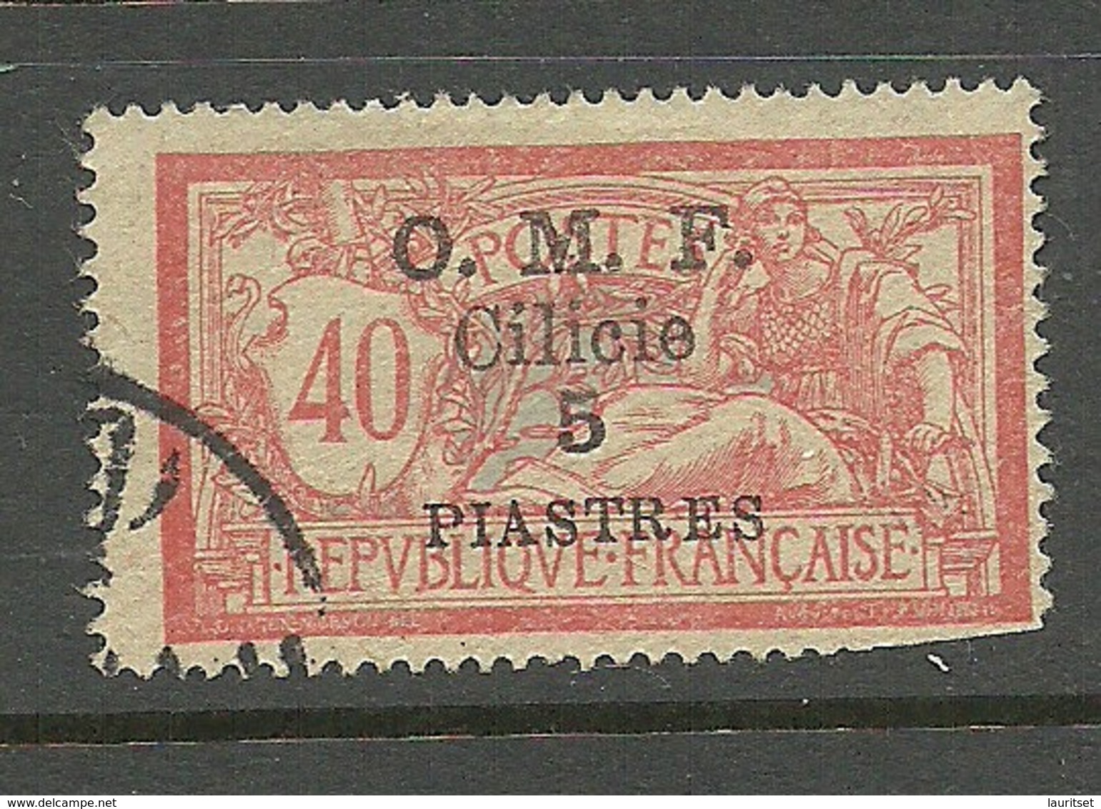 France Occupation CILICIE N° 94 O - Used Stamps