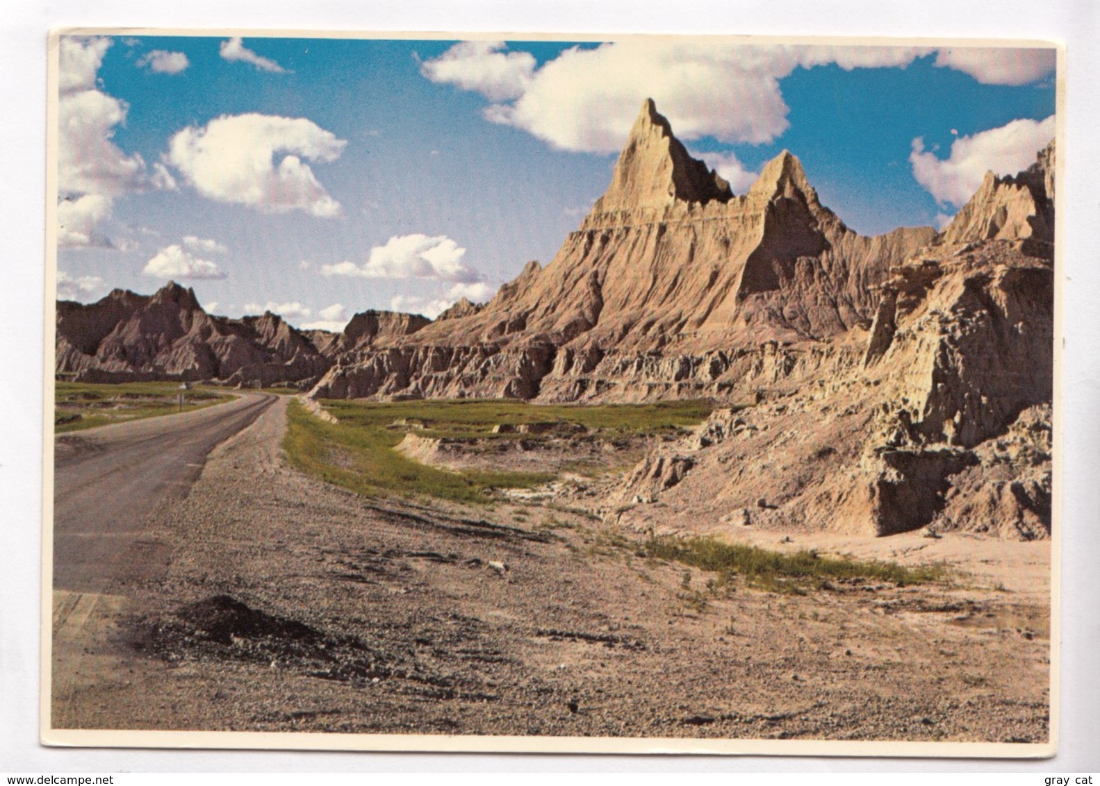 BADLANDS NATIONAL MONUMENT, South Dakota, Postcard [22525] - Andere & Zonder Classificatie