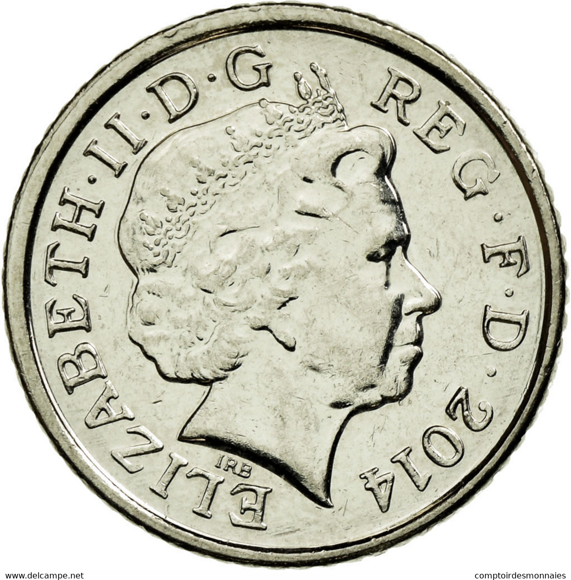 Monnaie, Grande-Bretagne, 5 Pence, 2014, TTB, Nickel Plated Steel - 5 Pence & 5 New Pence