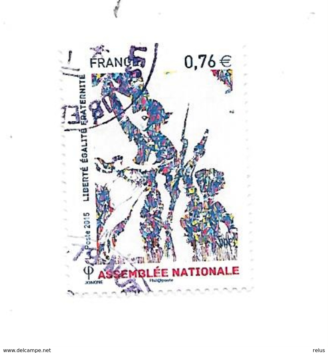 Assemblée Nationale 4978 Oblitéré 2015 - Oblitérés