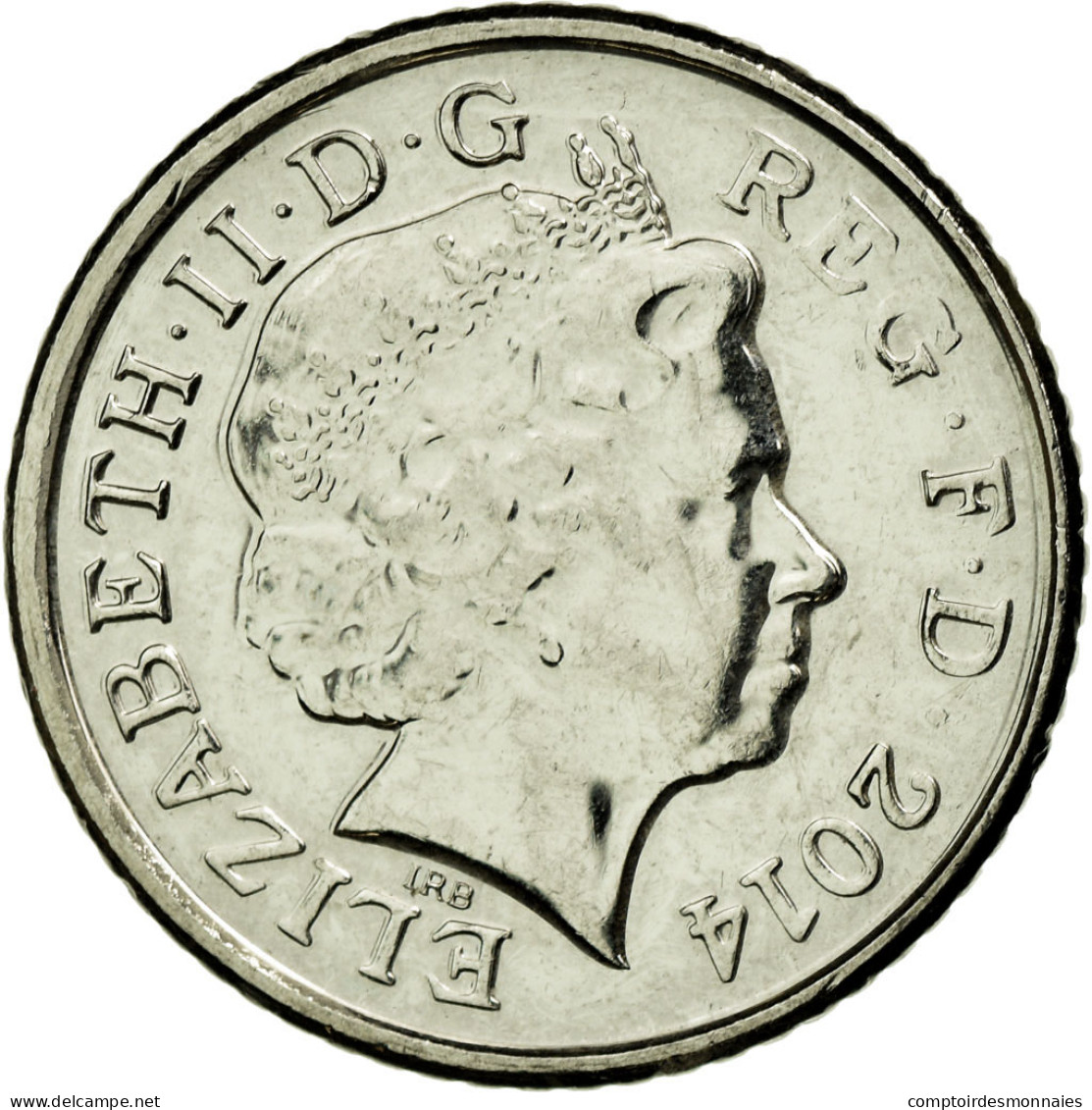 Monnaie, Grande-Bretagne, 5 Pence, 2014, TTB, Nickel Plated Steel - 5 Pence & 5 New Pence