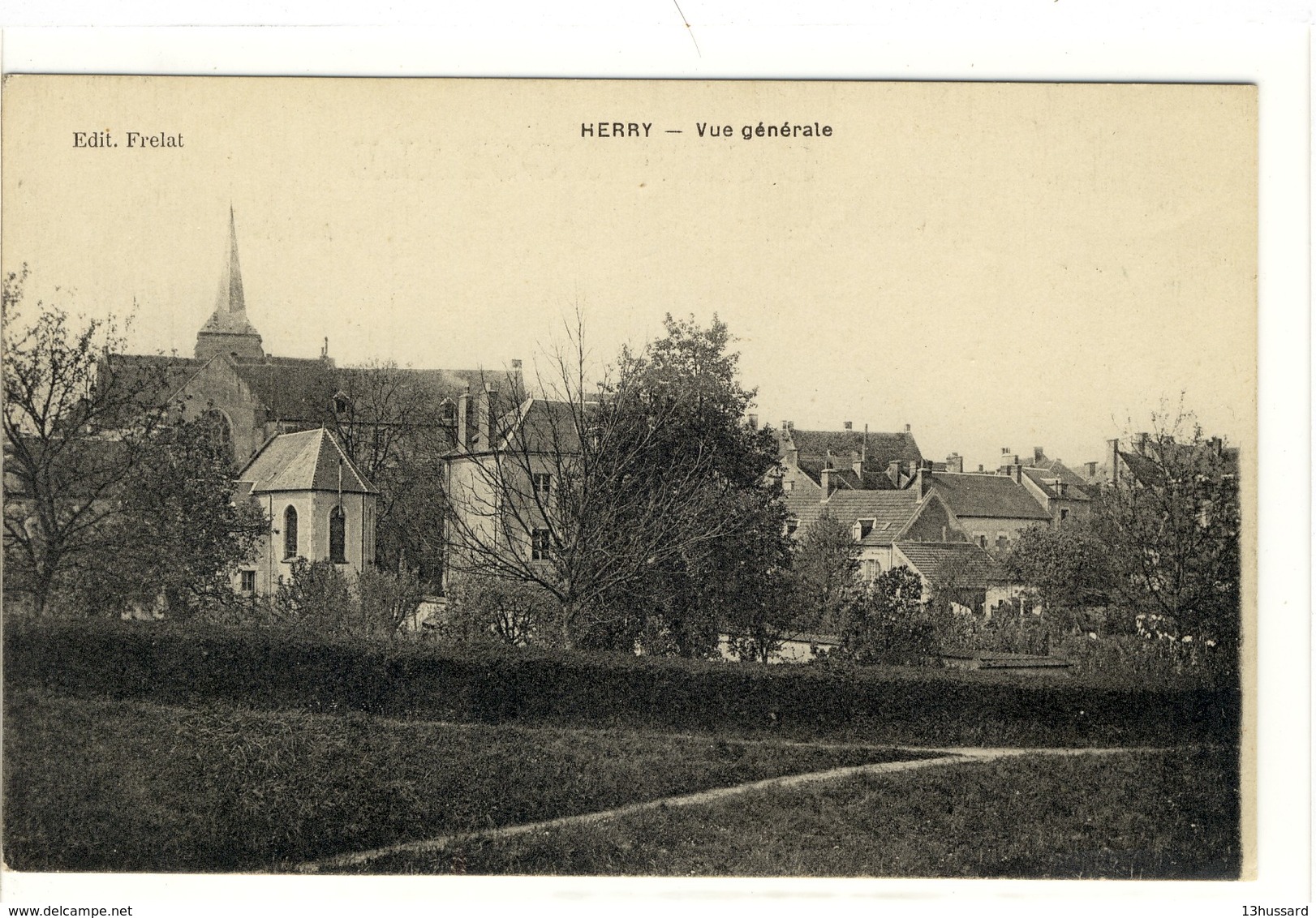 Carte Postale Ancienne Herry - Vue Générale - Other & Unclassified