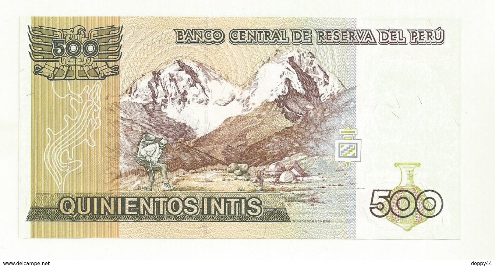 BILLET NEUF  PEROU 1987   QUALITE SUPERBE - Perú