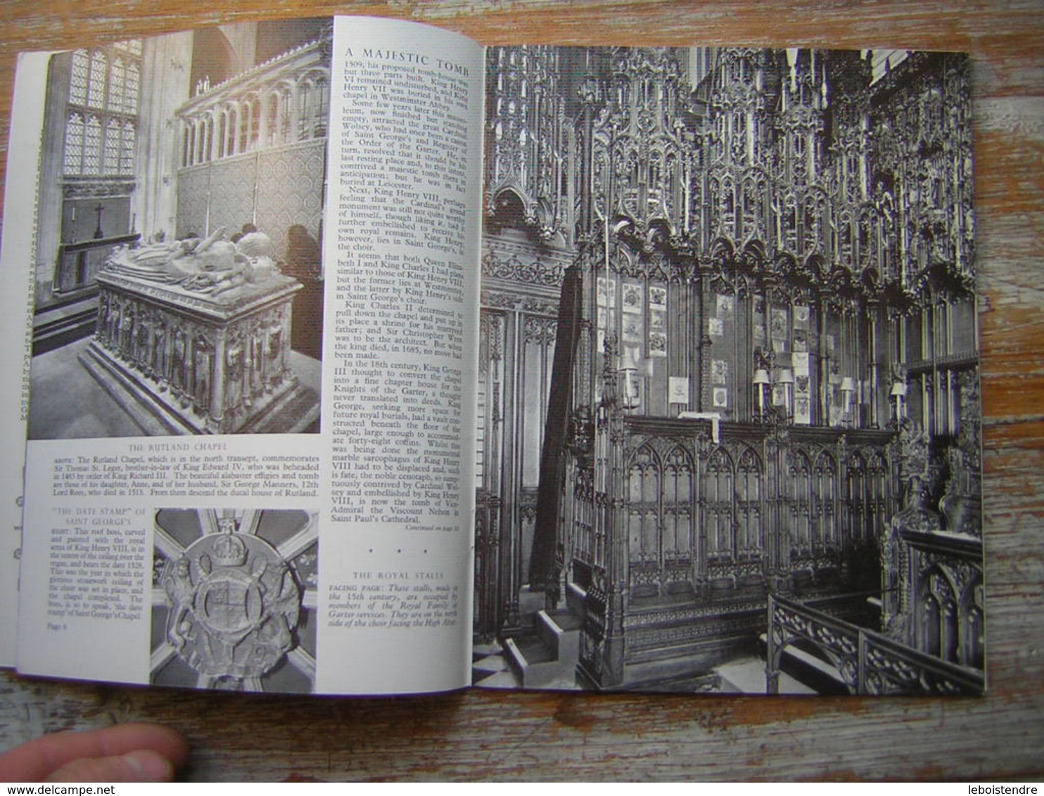 EN ANGLAIS ST . GEORGES CHAPEL  WINDSOR And The History Of The Most Noble Order Of The Garter  BY SIR GEORGE BELLEW - Kultur