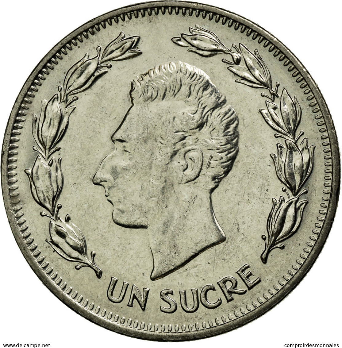 Monnaie, Équateur, Sucre, Un, 1986, TTB, Nickel Clad Steel, KM:85.2 - Equateur