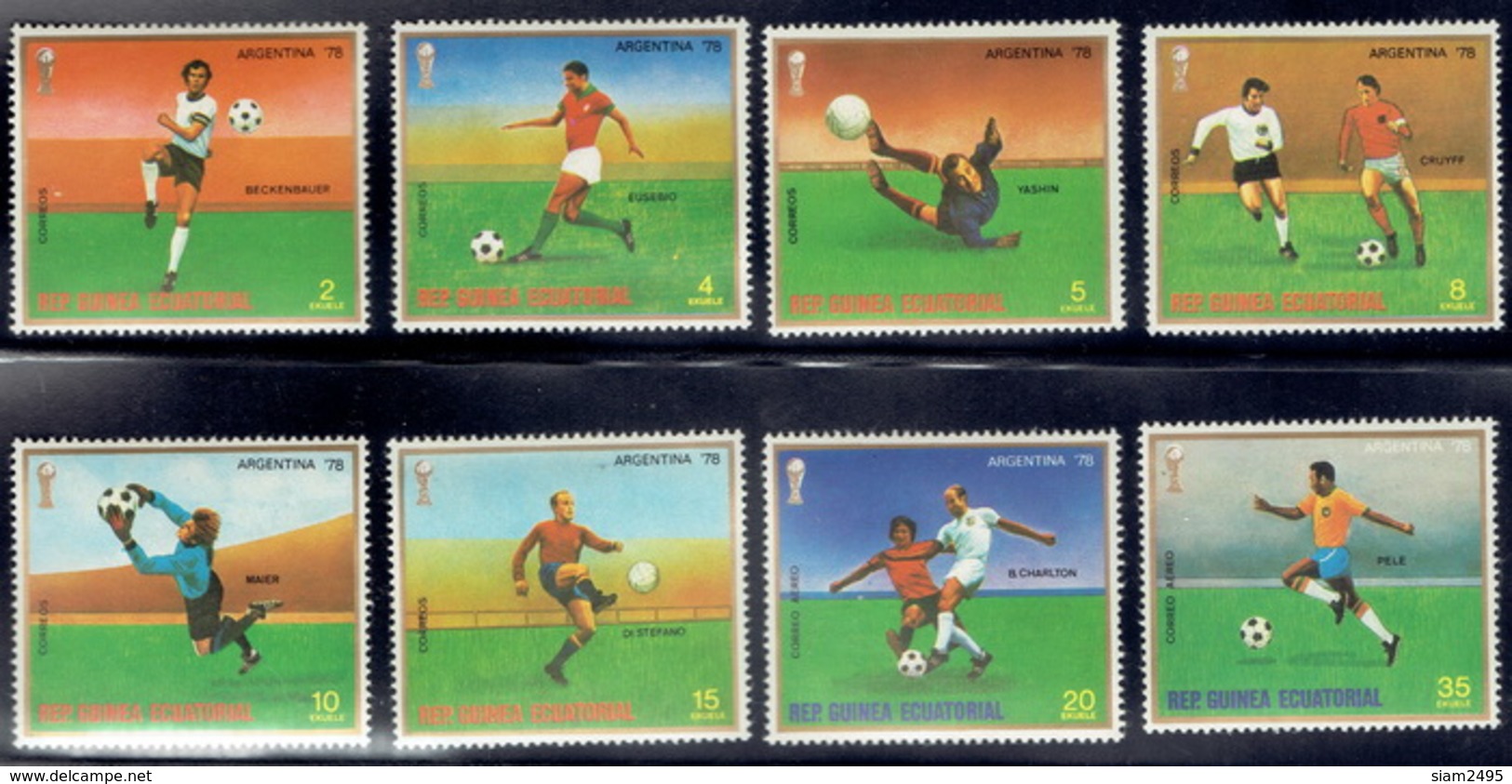 Equatorial Guinea 1977, World Championship Football Argentina 1978 - Equatoriaal Guinea