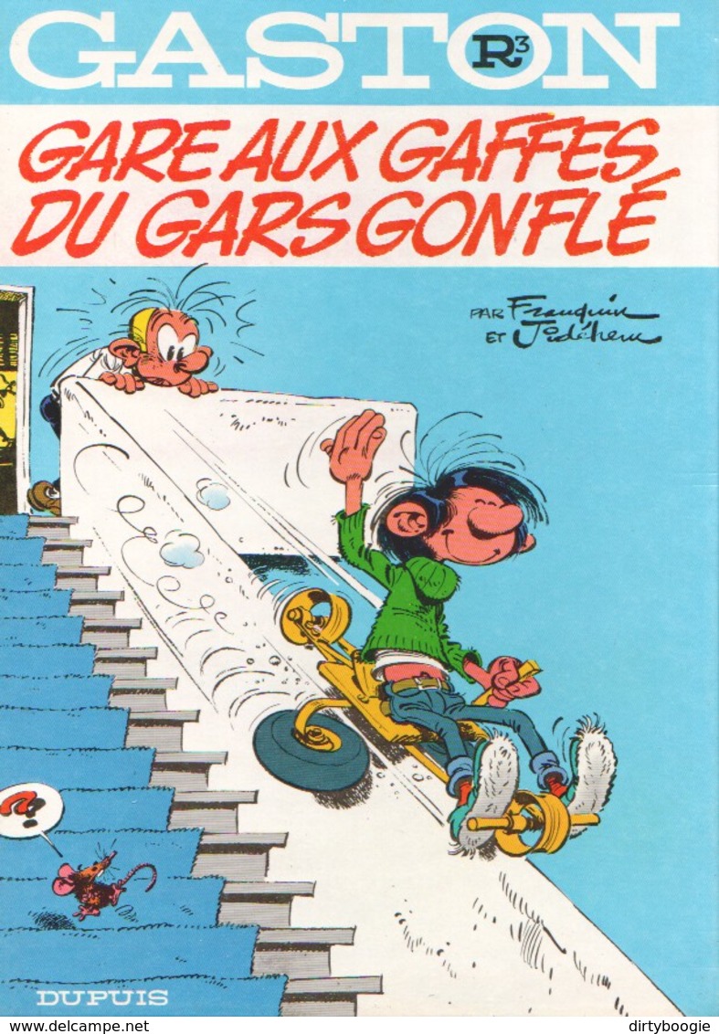 GASTON LAGAFFE - R3 - Gare Aux Gaffes Du Gars Gonflé - Gaston