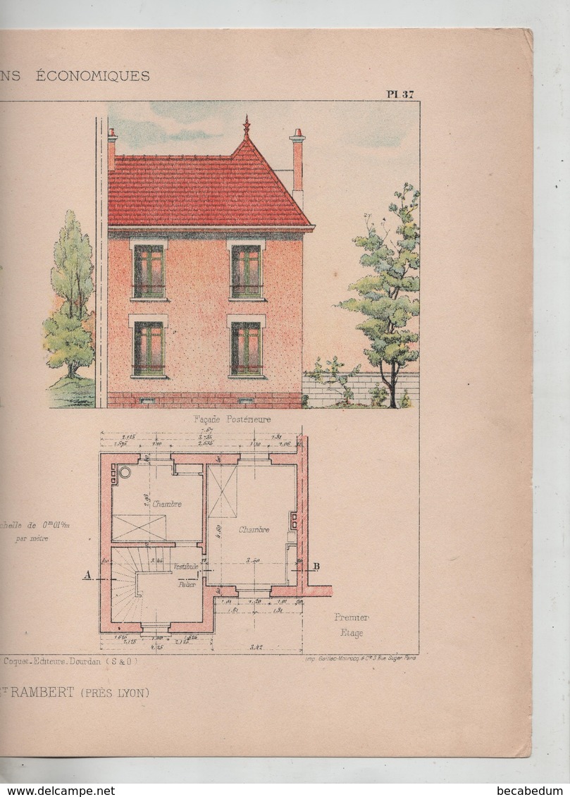 Habitations Economiques Villa à Saint Rambert Près Lyon - Architecture