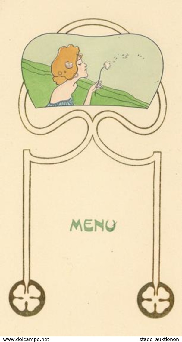 Kirchner, Raphael Menu Klapp-Karte I-II - Kirchner, Raphael