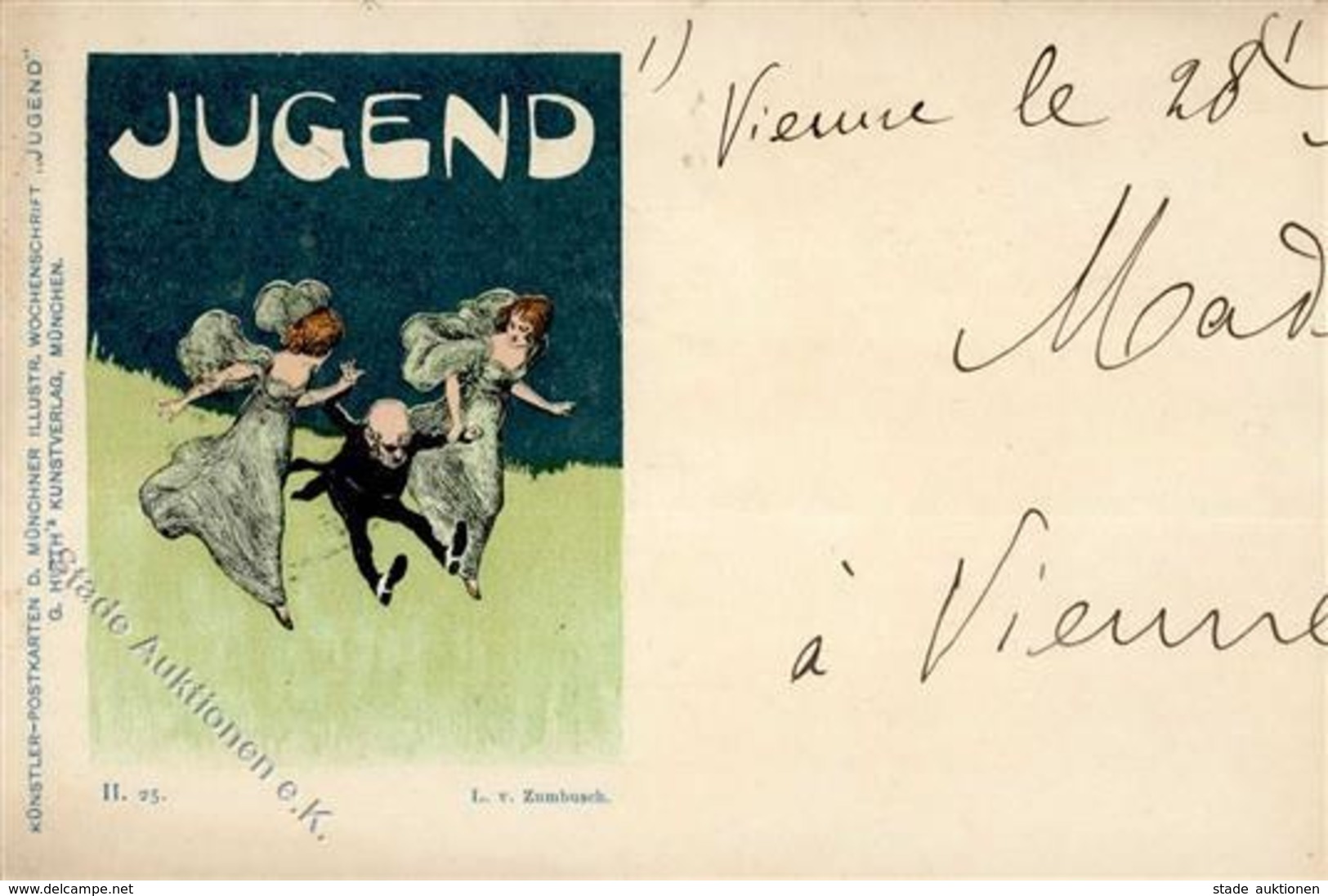 Verlag Jugend Zumbusch V., L.  Künstlerkarte 1899 I-II - Unclassified