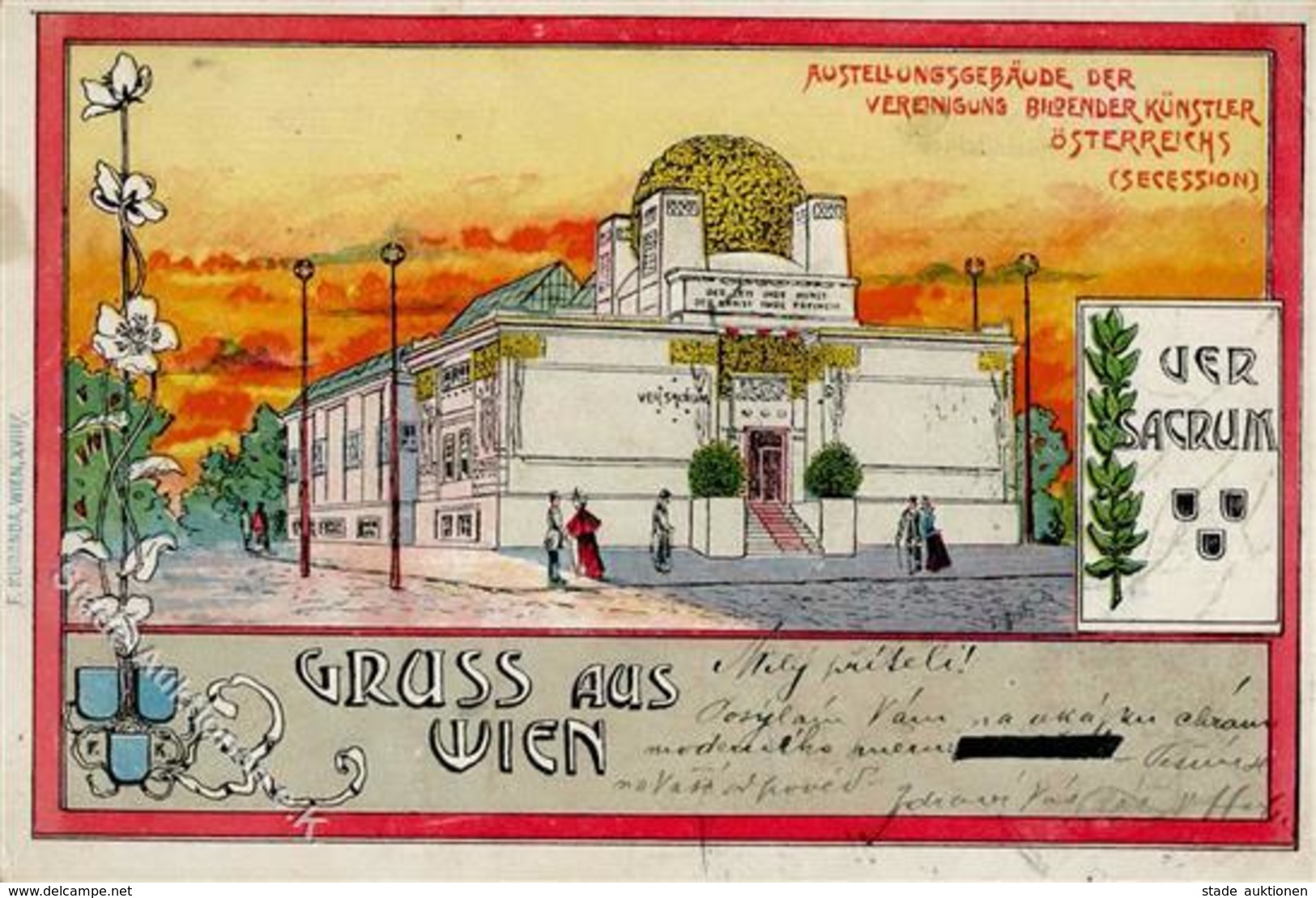 Secession Wien Ausstellungsgebäude Der Vereinigung Bildender Künstler 1899 I-II - Ohne Zuordnung