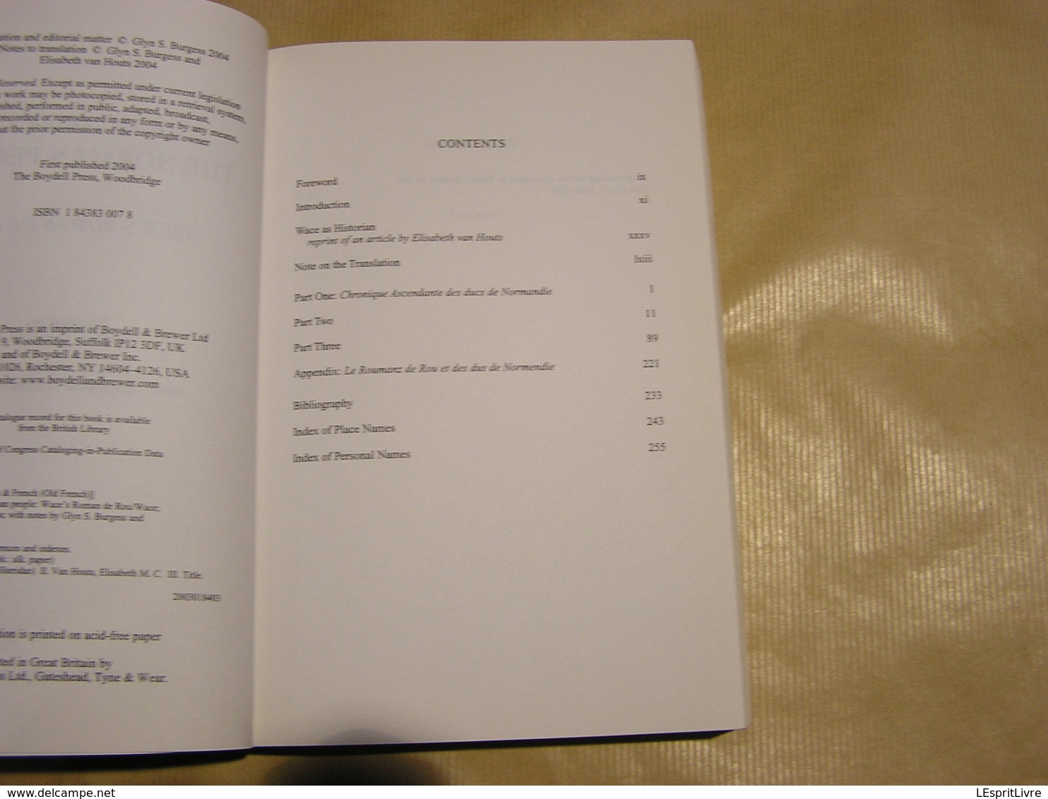 THE HISTORY OF THE NORMAN PEOPLE Wace's Roman De Rou Burgess Histoire Story Normands Battle Of Tinchebray Normandie - Europe