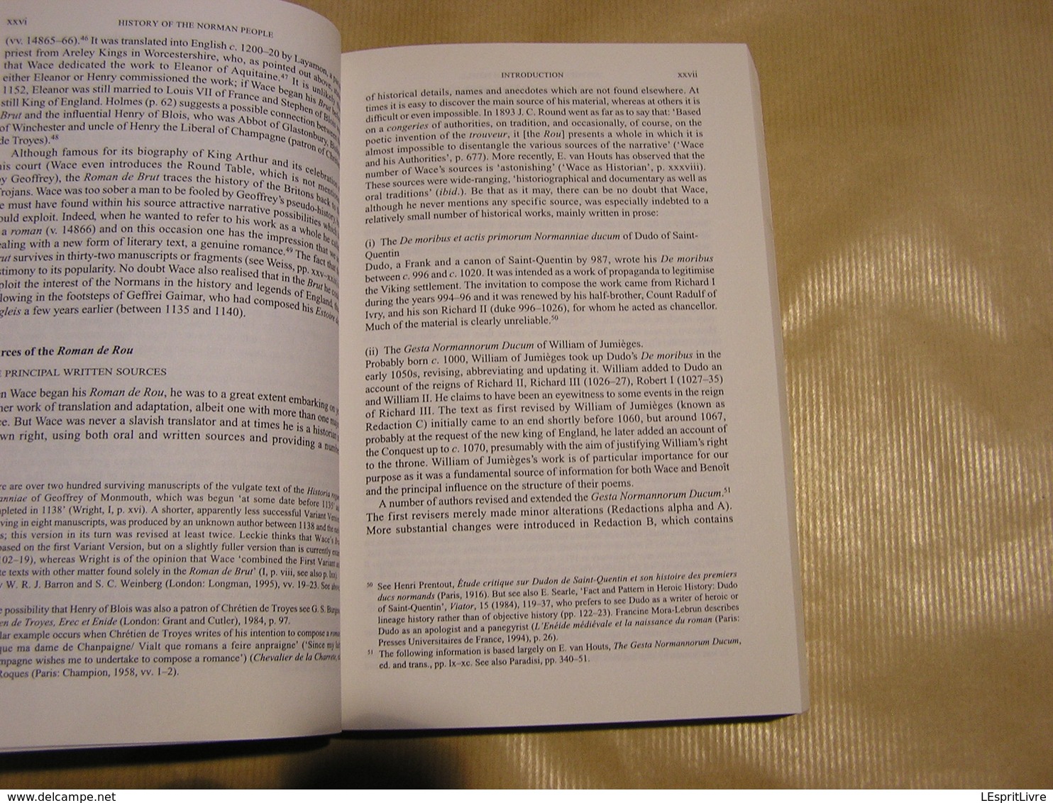 THE HISTORY OF THE NORMAN PEOPLE Wace's Roman De Rou Burgess Histoire Story Normands Battle Of Tinchebray Normandie - Europa