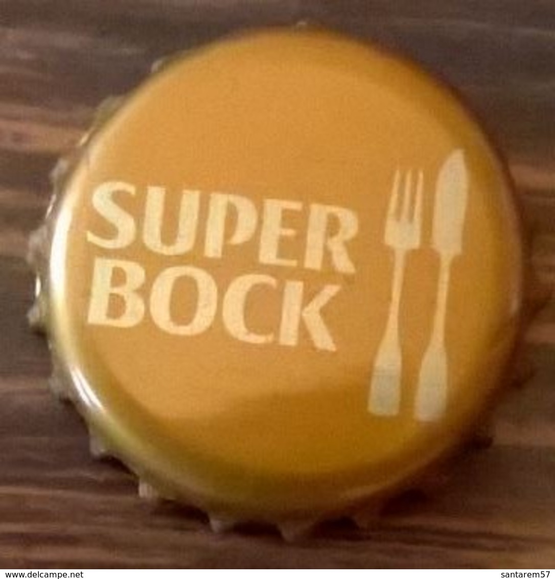 Portugal Capsule Bière Crown Cap Beer SUPER BOCK ABADIA GOLD Abbaye Abbey - Bière