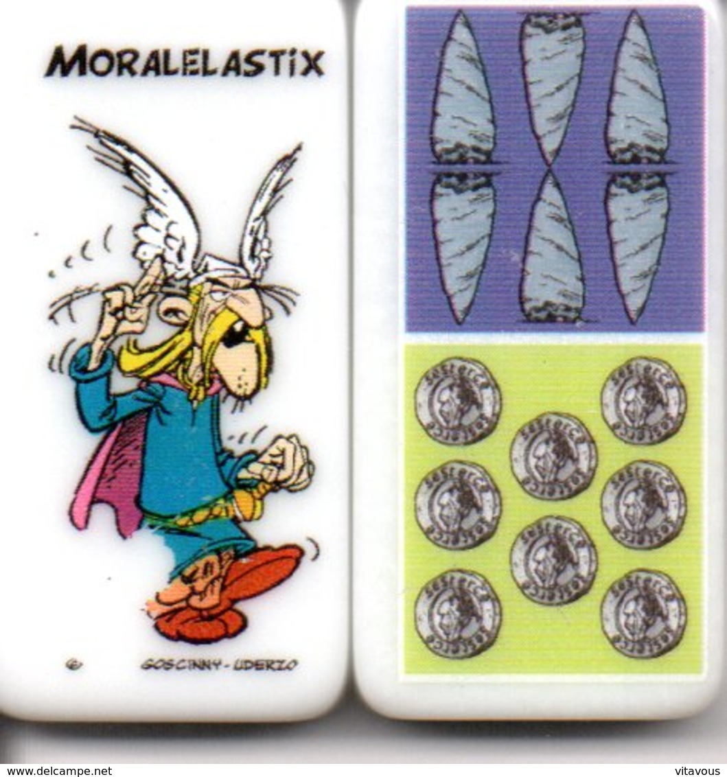 Moralelastix - Domino Astérix -  Figurine BD Jeu - Autres & Non Classés