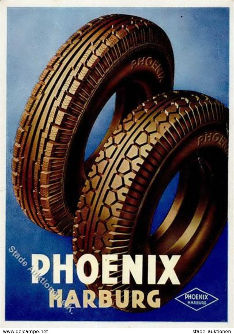 Werbung Auto Harburg (2000) Phoenix Reifen I-II Publicite - Advertising