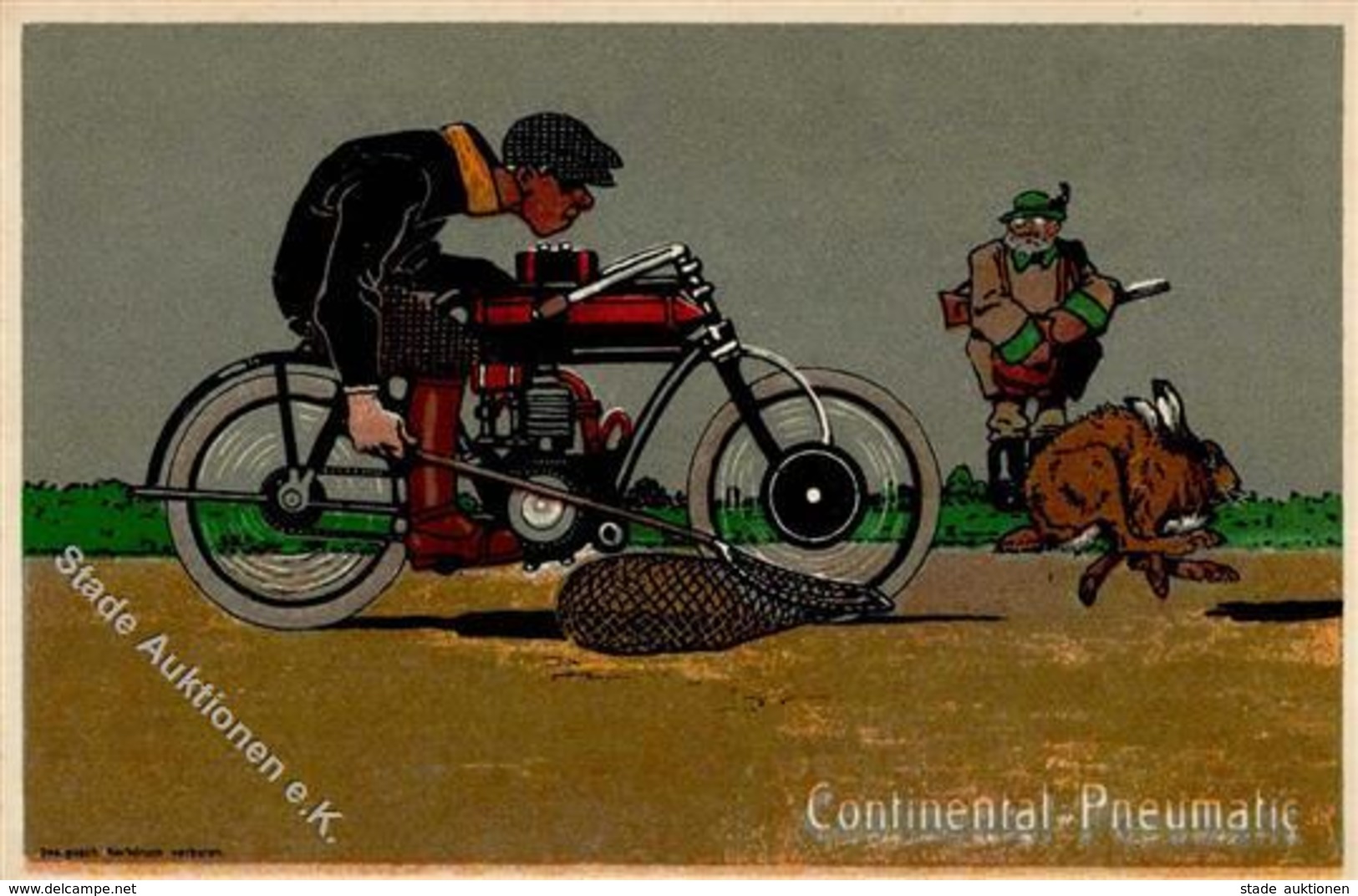 Continental Pneumatic Motorrad Hase I-II - Publicité