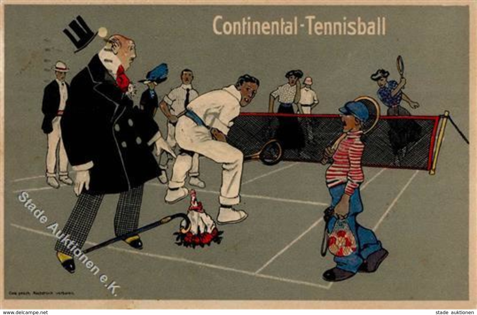 Continental Tennis  1915 I-II - Advertising