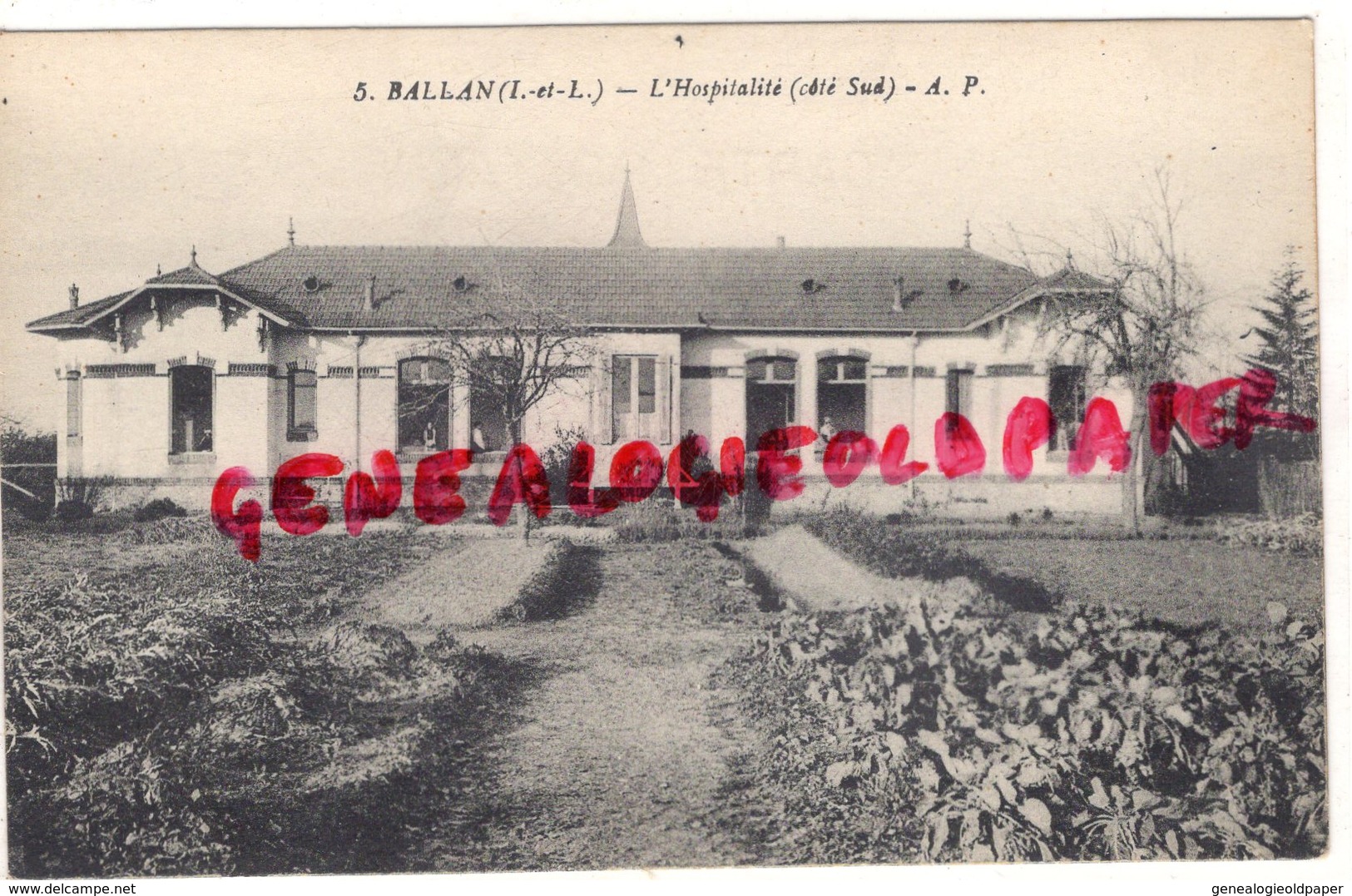37 - BALLAN - L' HOSPITALITE  COTE SUD - Ballan-Miré