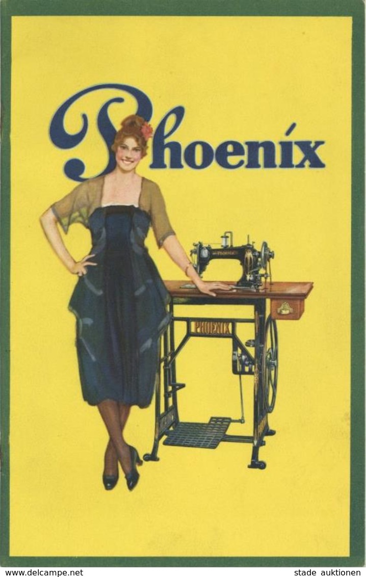 Nähmaschine Bielefeld (4800) Phoenix Broschüre 47 Seiten I-II - Advertising