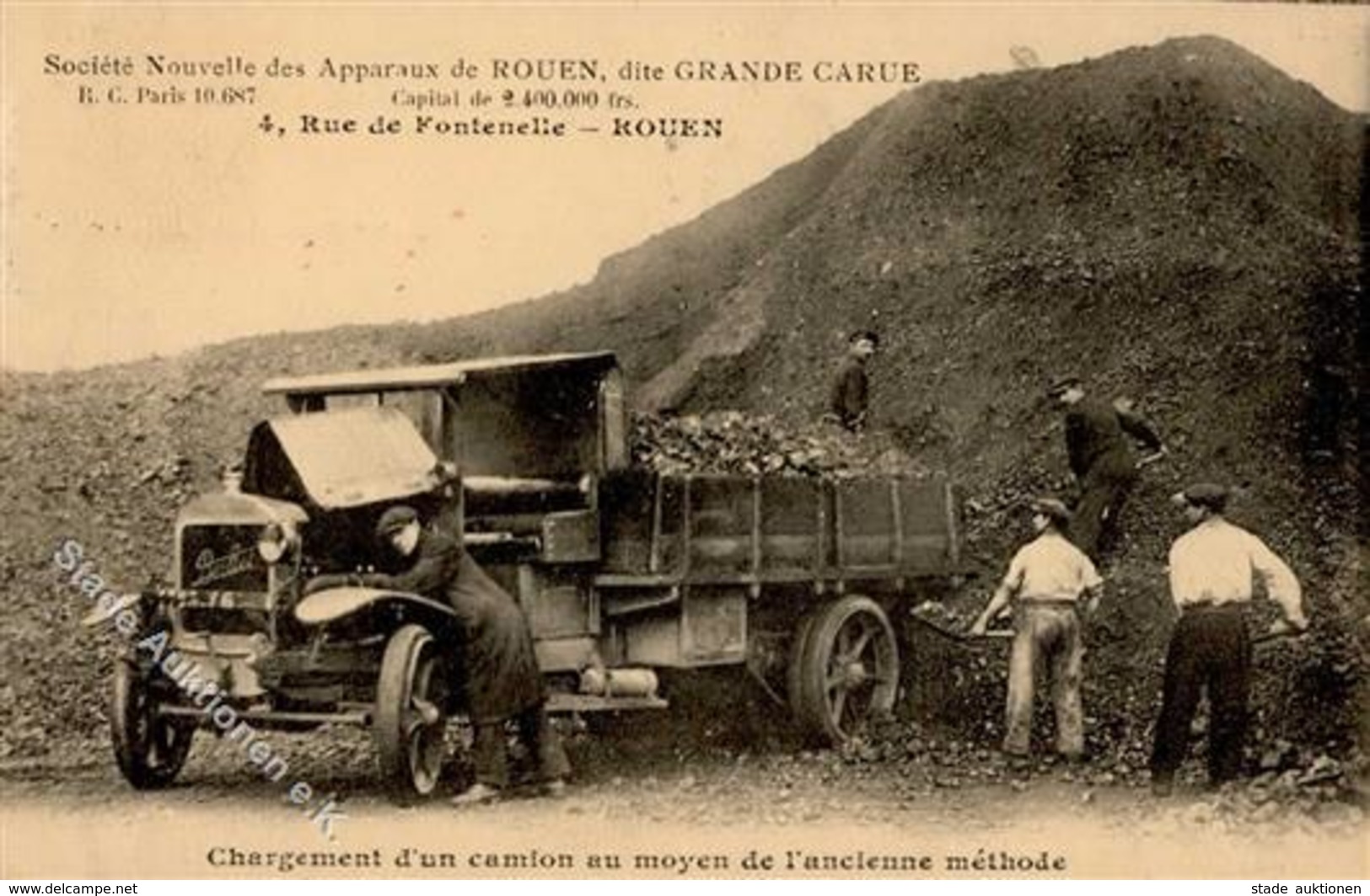 Bergbau Rouen (76000) Frankreich I-II - Mines