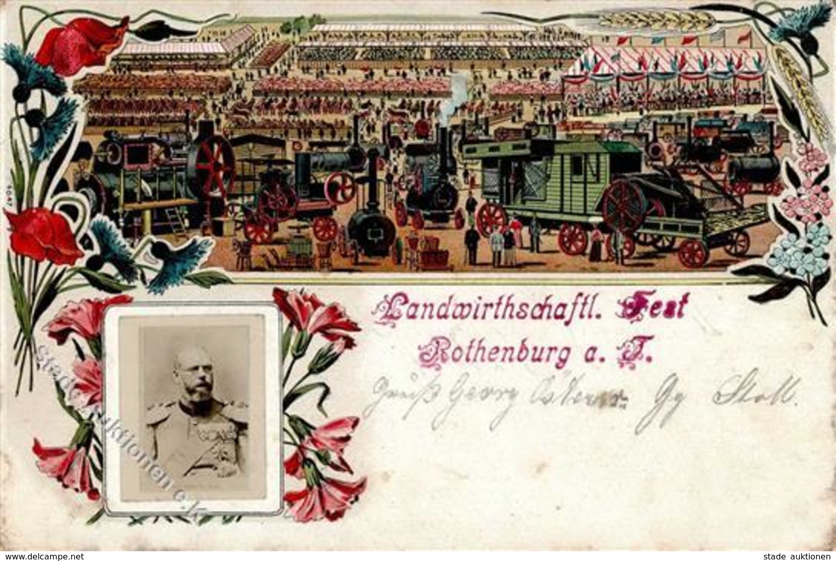 Landwirtschaft Rothenburg (8803) Ausstellung  1904 I-II Paysans Expo - Exhibitions