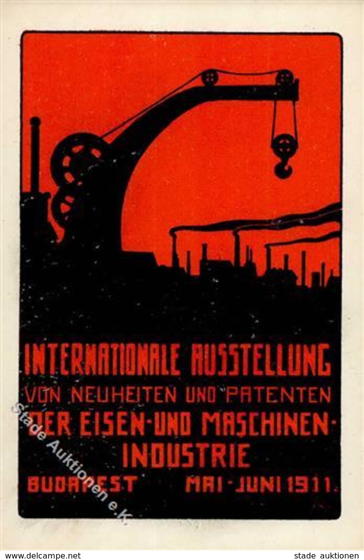 Ausstellung Budapest Ungarn Industrie Ausstellung  1911 I-II Expo - Expositions