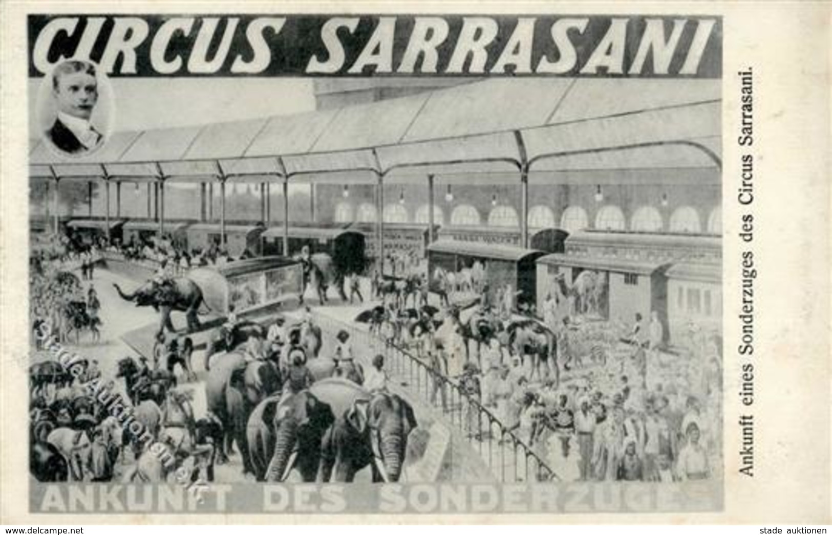 Zirkus Sarasani Ankunft Des Sonderzuges I-II - Circus