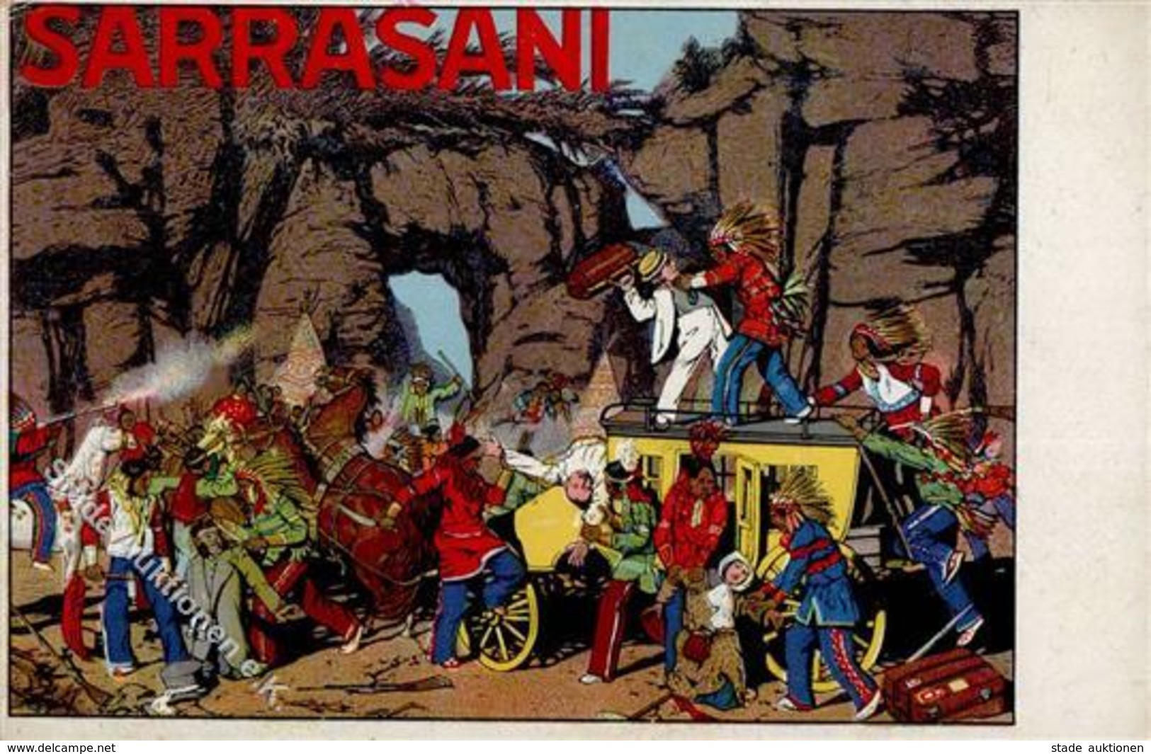 ZIRKUS SARRASANI - INDIANER I-II - Circus