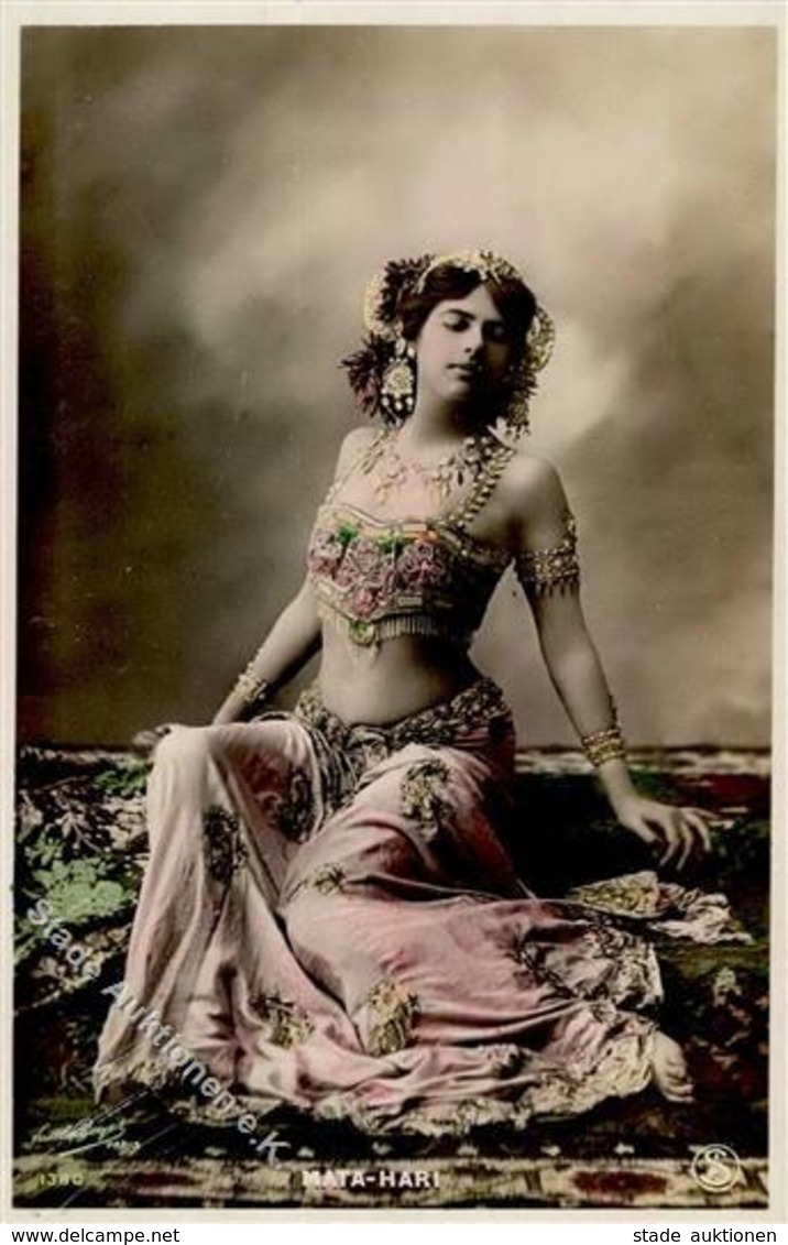 Tanz Mata Hari Foto-Karte I-II - Dance