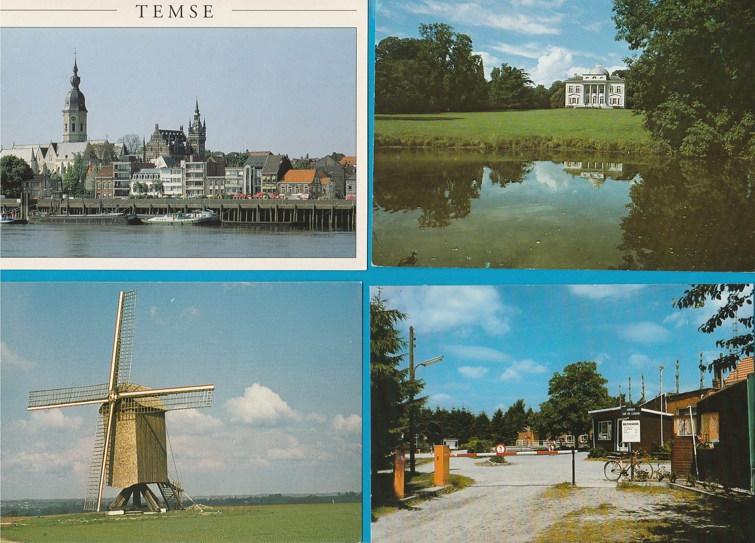 BELGIË Provincie Oost-Vlaanderen Lot van 60 postkaarten, 60 cartes postales