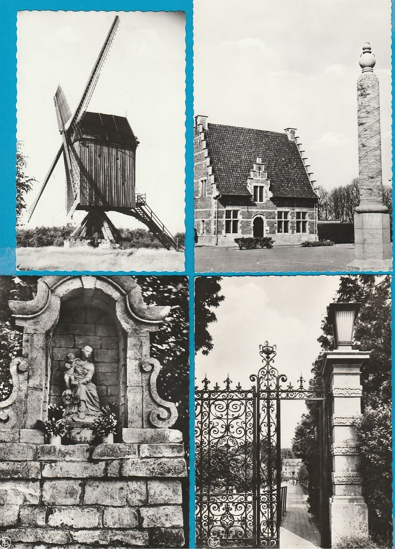 BELGIË Provincie Vlaams Brabant Lot van 60 postkaarten, 60 cartes postales