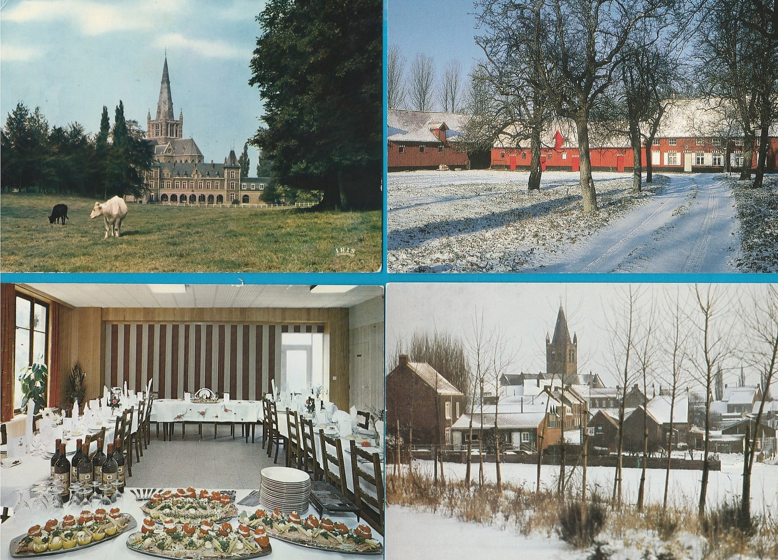 BELGIË Provincie West Vlaanderen Lot van 60 postkaarten, 60 cartes postales